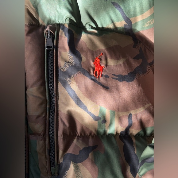 Polo Mens Camo Jacket XL - Picture 5 of 6